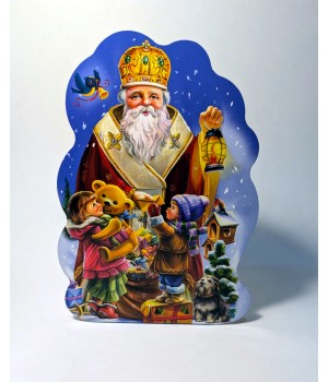 Новогодняя коробка "Святой Николай" 26-110.