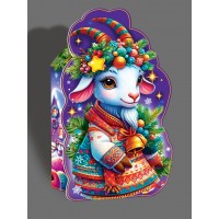  Новогодняя коробка "Козочка"  27-71