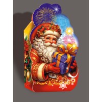  Новогодняя коробка "Вітаємо зі святами"  27-71