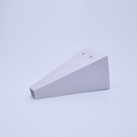 Конус 13*28*3 см срібло льон блиск