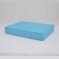 Коробка кришка-дно 40*30*6,5 см блакитна (Clariana)