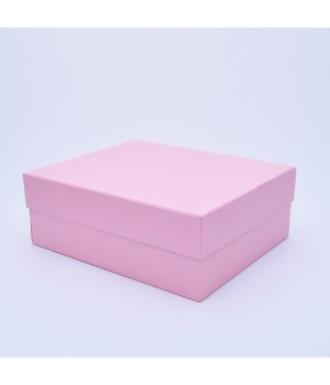 Коробка кришка-дно 35*20*10 см рожева (Clariana cp rosa)