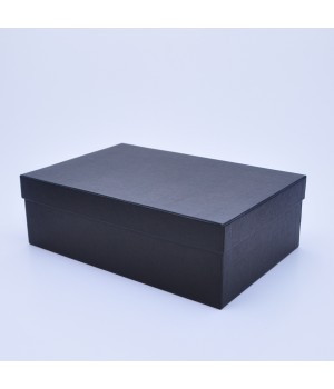 Коробка кришка-дно 35*20*10 см чорна  (Creative board brilliant black)
