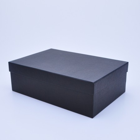 Коробка кришка-дно 35*20*10 см чорна  (Creative board brilliant black)
