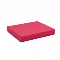 Коробка кришка-дно 25*20,5*3,5 см червона (Clariana navidad red)