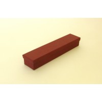 Коробка кришка-дно 25*5*3,5 см бордо з ложементом