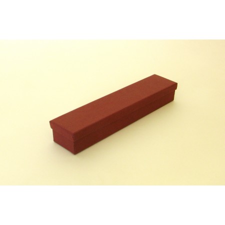 Коробка кришка-дно 25*5*3,5 см бордова