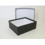 Коробка кришка-дно 27,5*23*10 см чорна (Creative board brilliant black)