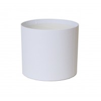 Круглая коробка 20*20 без кришки біла