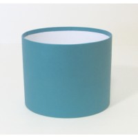 Круглая коробка 20*20 без крышки бірюзова