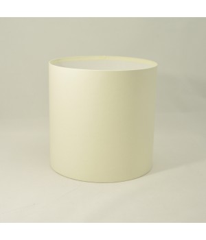 Кругла коробка 15*17 см без кришки бежева (Dali bianco)