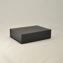 Коробка на магнітах 22*16*5,5 см чорна матова (Creative board brilliant black)