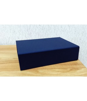 Коробка на магнітах 22*16*5,5 см темно-синя (Insper festival slate blue)