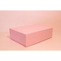 Коробка на магнитах 31*21*9 см  розовая (Clariana rosa)