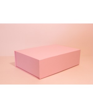 Коробка на магнітах 31*21*9 см  рожева (Clariana rosa)