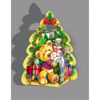 Новогодняя коробка "Плюшевые игрушки" 26-87*2