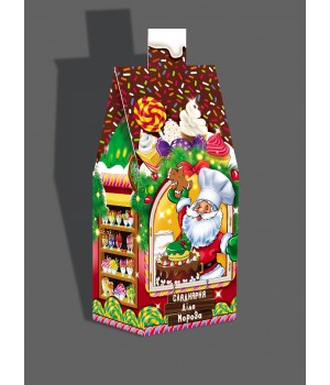 Новогодняя коробка  "Сладкарня" 26-93*2