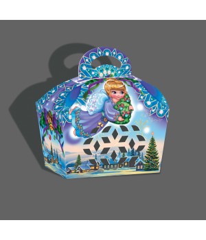 Новогодняя коробка "Ларец ангелочек" 26-100