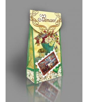 Праздничная коробка "Винтаж" 21-86*5
