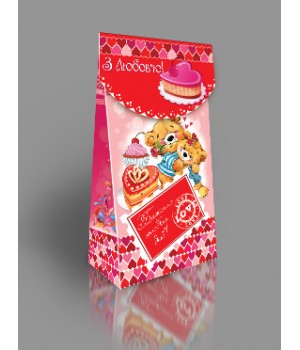 Праздничная коробка  "Презент" 21-86*4